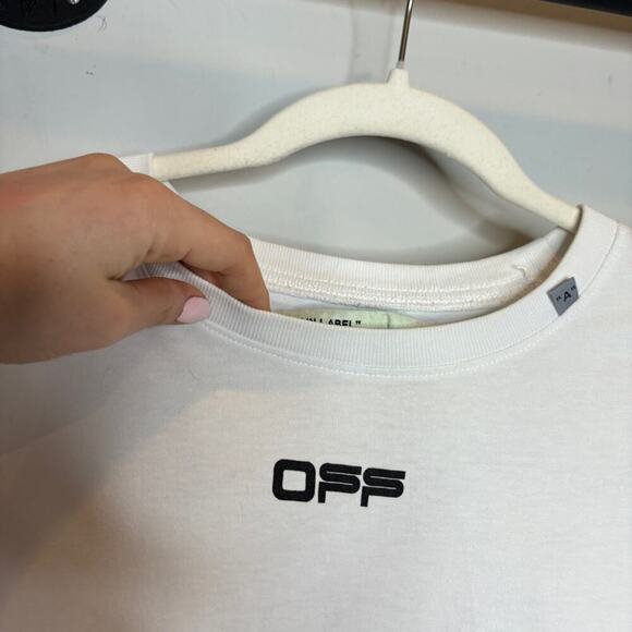 Off White Caravaggio Arrows Short Sleeve Over T-shirt - Picture 6 of 15